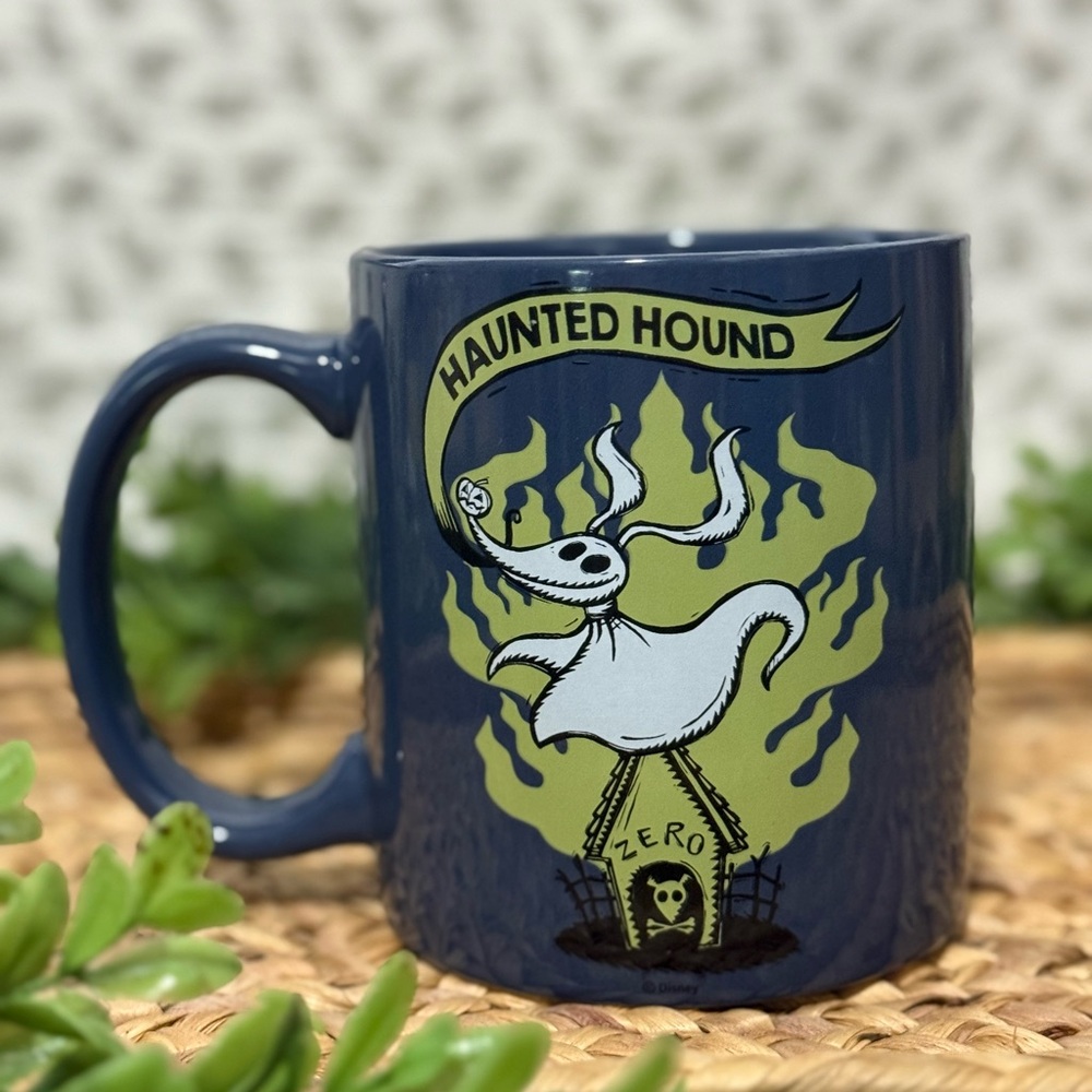 Haunted Hound Blue Mug